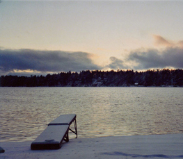 winter lake picture