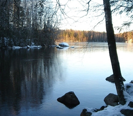 winter lake pictures